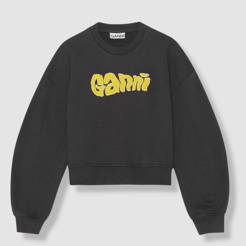 Ganni Isoli logo sweatshirt!